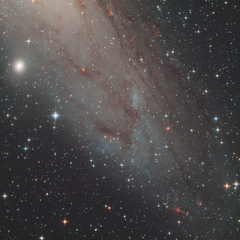 M31南部の星雲群