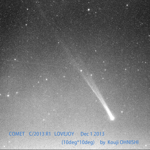 COMET C/2013 R1  LOVEJOY Dec 1 2013