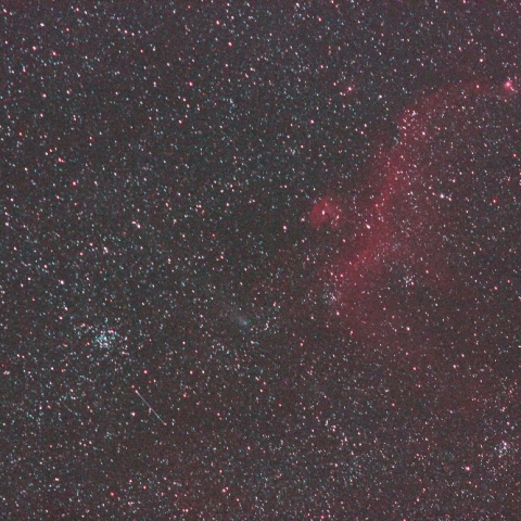 ジャコビニチンナー彗星と、わし星雲