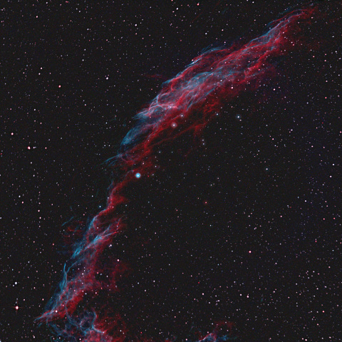 網状星雲　NGC 6992