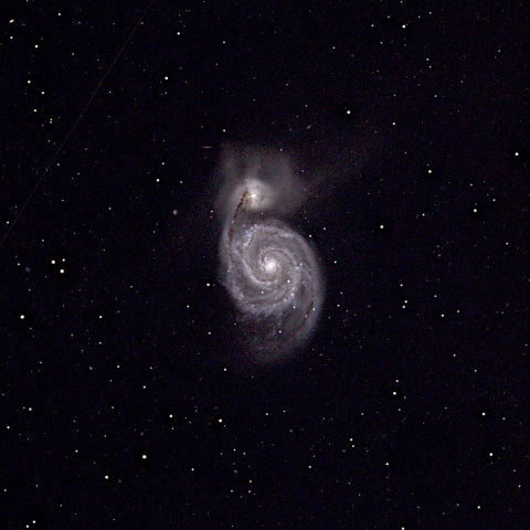 M51 子持ち銀河