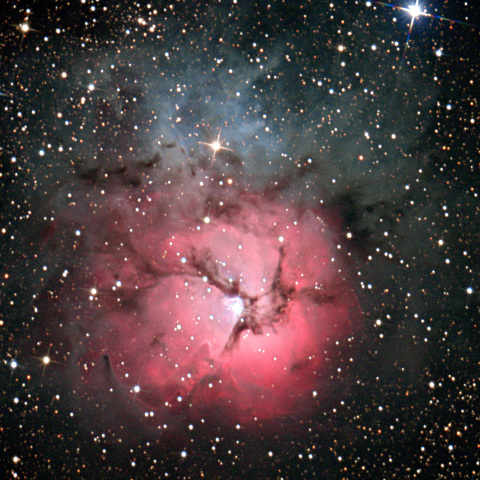 M20 三裂星雲