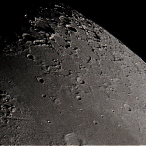 月齢8.0　ゴールドシュミット　プラトー　アルプスの谷付近　　2023  11/21　