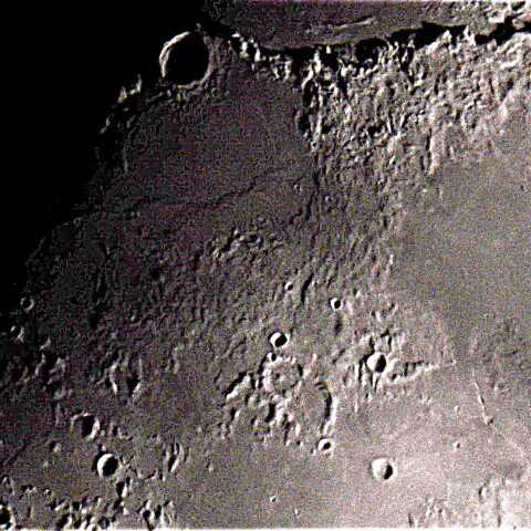 月齢8.0　アペニン山脈　エラトステネス   マニリウス　ヒギュノスの谷　周辺　　2023  11/21　