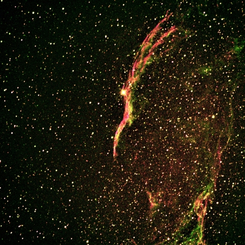 NGC6960   網状星雲　魔女のほうき星雲    　2024  7/4