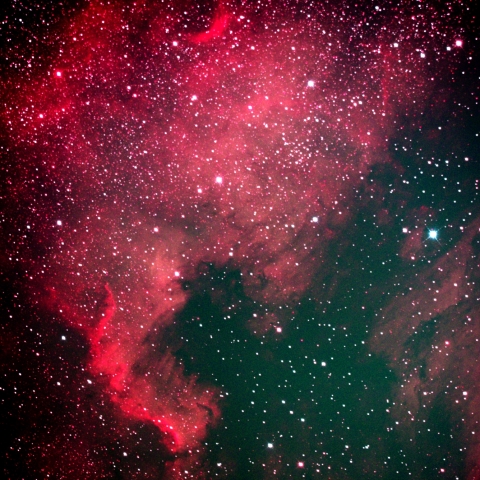 NGC7000　北アメリカ星雲　IC5067　ペリカン星雲　      　2024  11/21