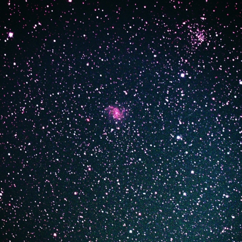 NGC6946　花火銀河　NGC6939　散開星団      　2024  11/21