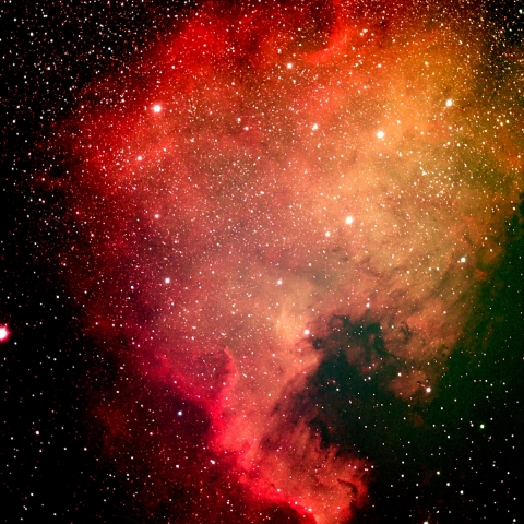 NGC7000 北アメリカ星雲 2025-12-16