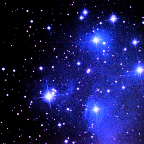 M45    プレアデス星団　2023 2/14         