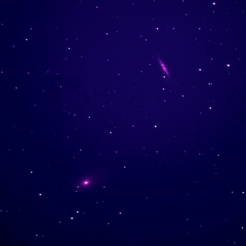 M81  ボーデの銀河　M82　葉巻銀河　　2023 3/30         