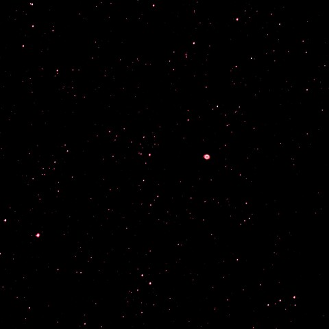 M57 こと座の環状星雲と周辺　　2023 5/9        