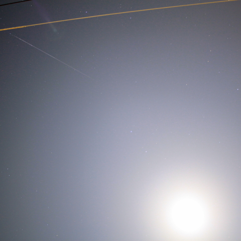 月光と12月いっかくじゅう流星？