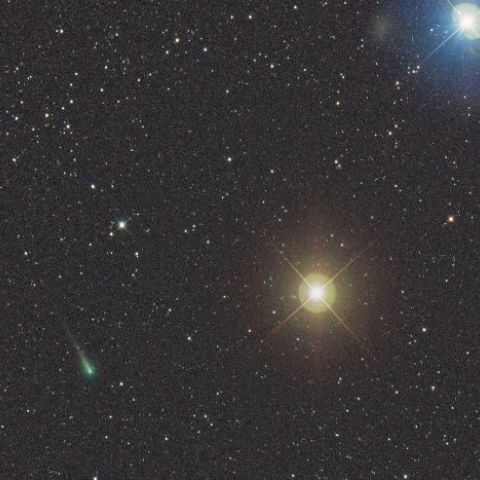 アイソン彗星と火星