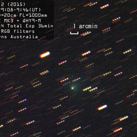 10P/テンペル第2彗星（2015）