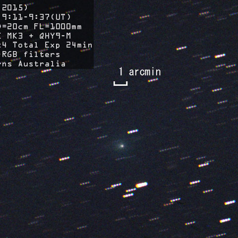 22P/コプフ彗星（2015）