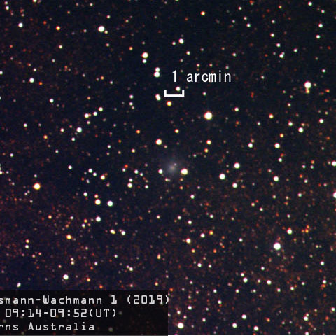 29P/シュヴァスマン-ヴァハマン第１彗星 (2019)