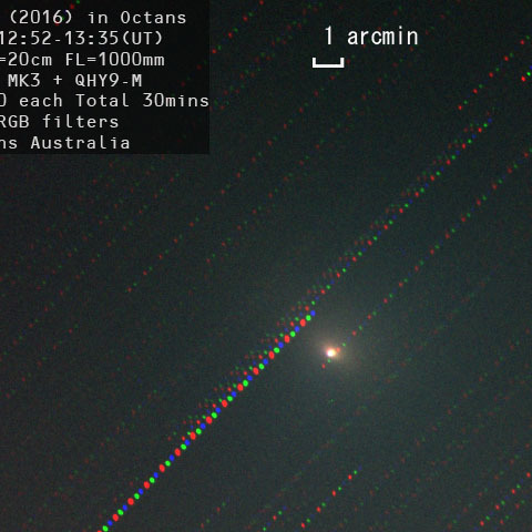 252P リニア彗星 (2016)