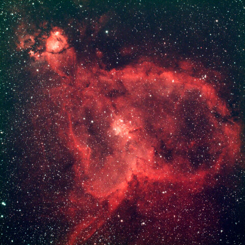 IC1805　ハート星雲