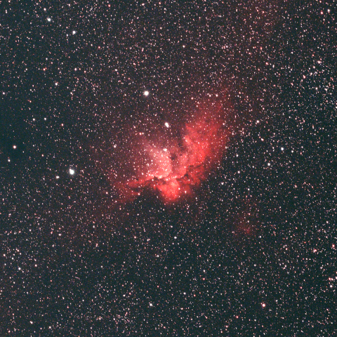 NGC7380　ウイザード星雲