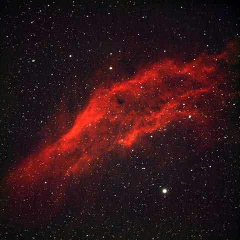 カルフォルニア星雲 NGC1499 ペルセウス座