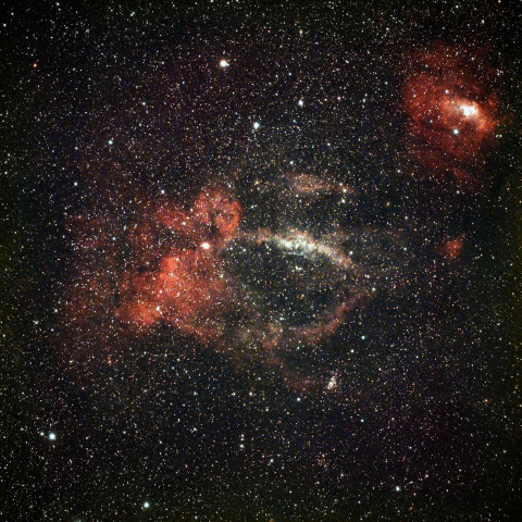 Sh2-157 クワガタ星雲