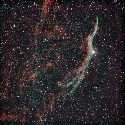 NGC 6960　魔女のほうき星雲