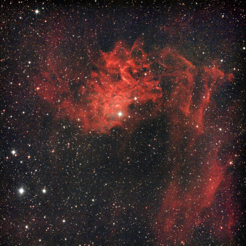 IC405 勾玉星雲 
