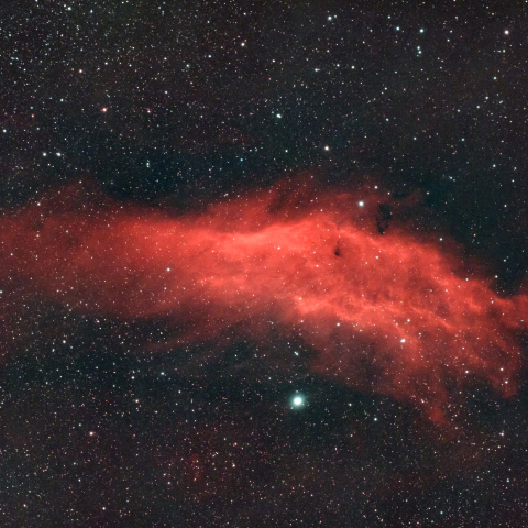 カリフォルニア星雲 NGC1499