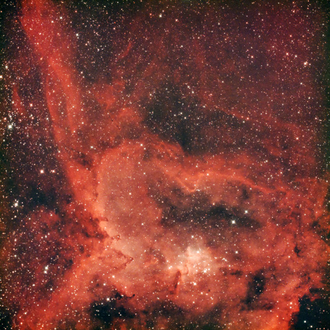 ハート星雲 IC1805