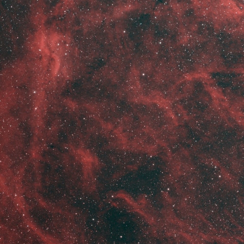 はくちょう座の散光星雲