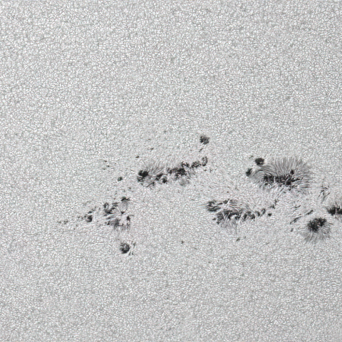 2024.7.27の太陽黒点 (3762)