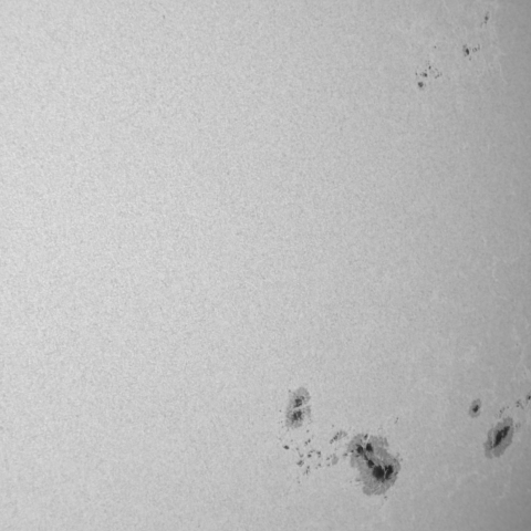 太陽黒点3839.3841~3844