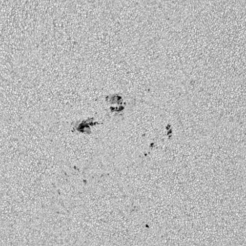 2025.03.01の太陽黒点4004.4007