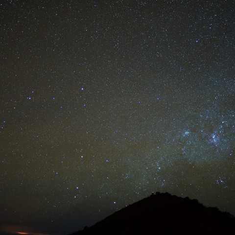 ハワイ島マウナケアで写した南十字星