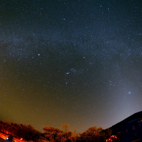 マウナケアの黄道光