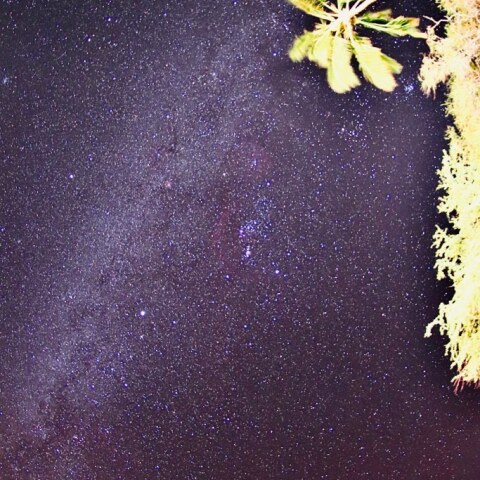 ハワイ・モロカイ島での満天の星
