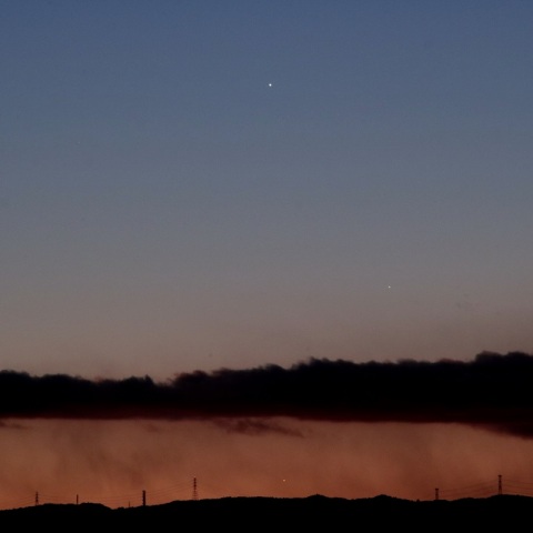 木星と土星と水星の接近