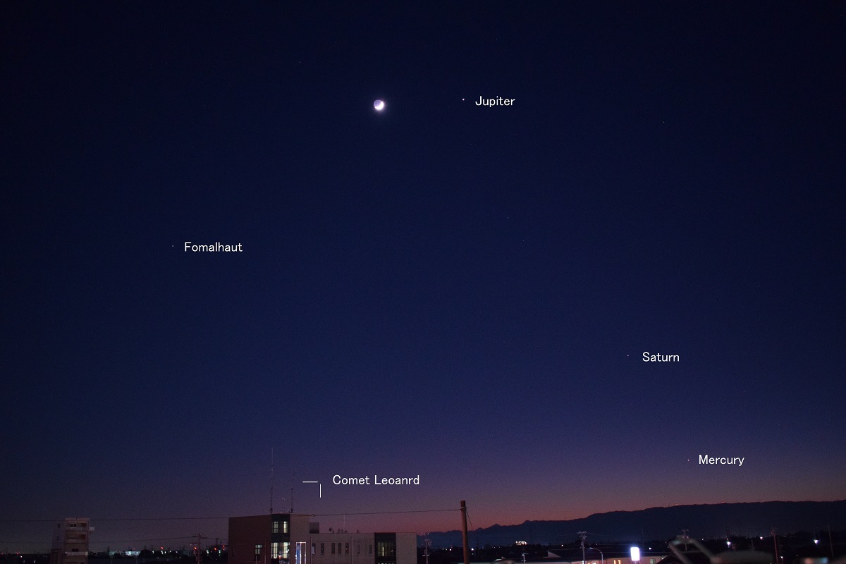 夕方西空の月 惑星 彗星 By もっくん 天体写真ギャラリー