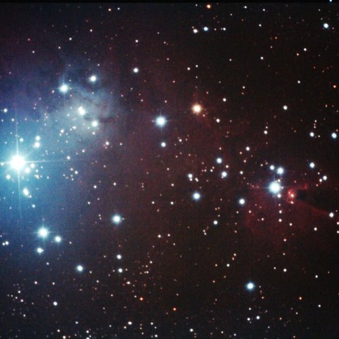 コーン星雲　クローズアップ