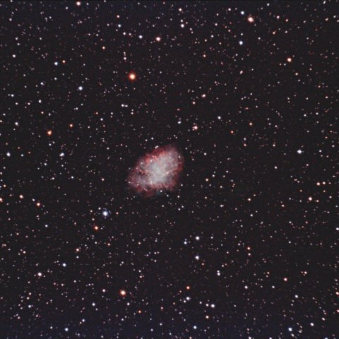 超新星残骸　Ｍ１かに星雲