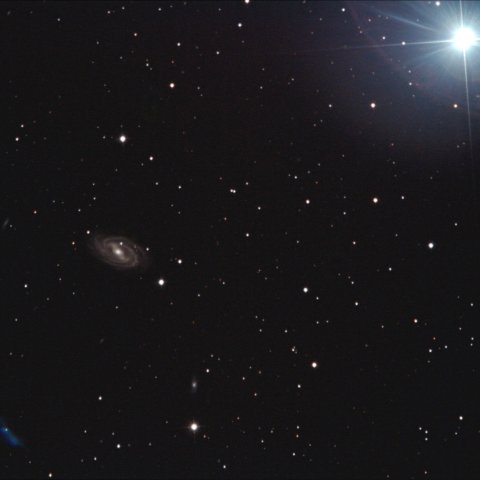 Ｍ１０９銀河　二等星とのツーショット