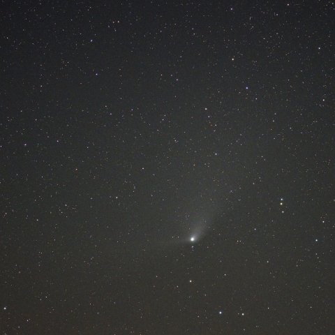 5月3日21時のパンスターズ彗星(下方通過)