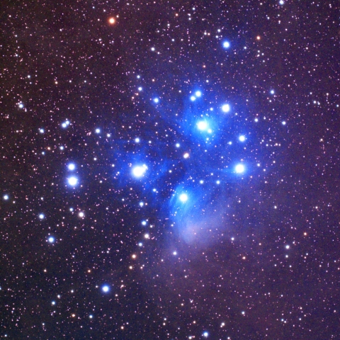 プレアデス星団 (M45) (2025/12/19他6夜)