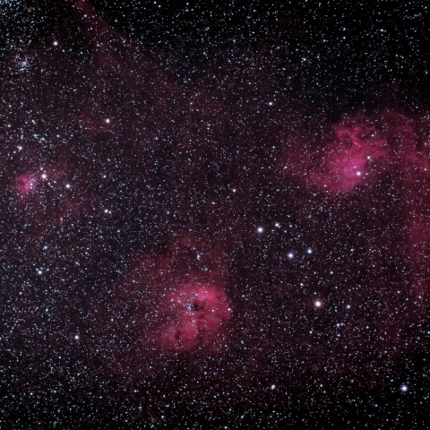 ぎょしゃ座 まがたま星雲付近