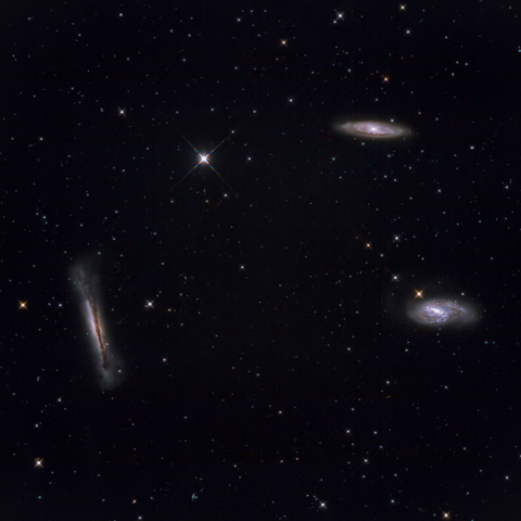 しし座三つ子銀河