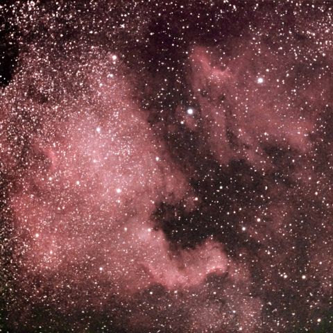 北アメリカ星雲とペリカン星雲(NGC7000,IC5067)