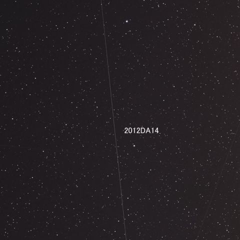 小惑星2012DA14の接近