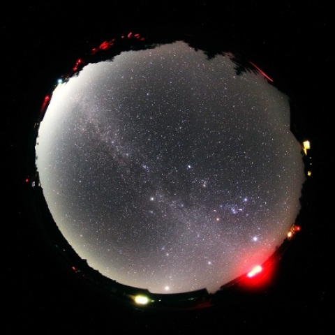 黄道光と天の川