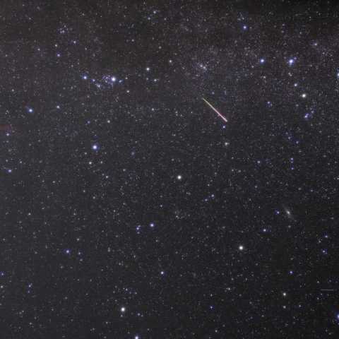 ペルセウス座流星群と秋の星座