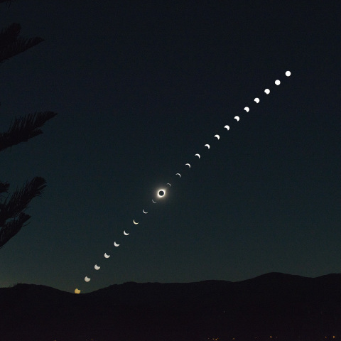 チリ・アルゼンチン皆既日食